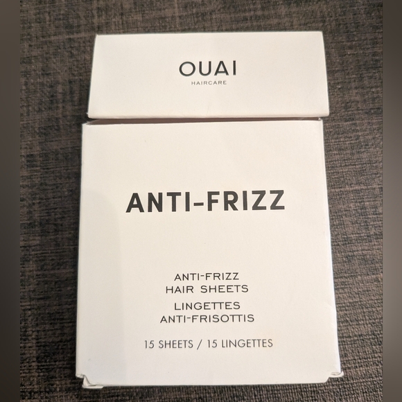 FREE WITH PURCHASE - 5 OUAI Anti-Frizz Hair Sheets (only 5 sheets included) - Picture 4 of 6